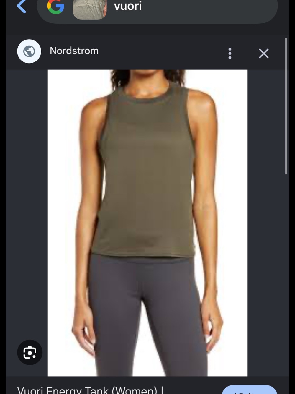 Women’s Vuori Energy Tank
